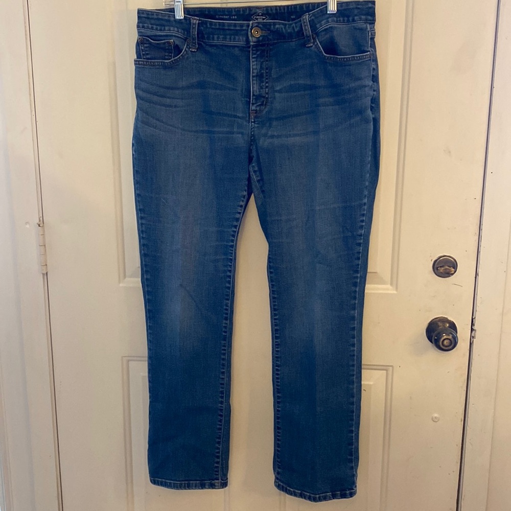 St John’s Bay Jeans Size 16W straight leg